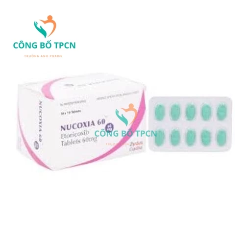 Nucoxia 60 - Thuốc giảm đau xương khớp hiệu quả của Ấn Độ